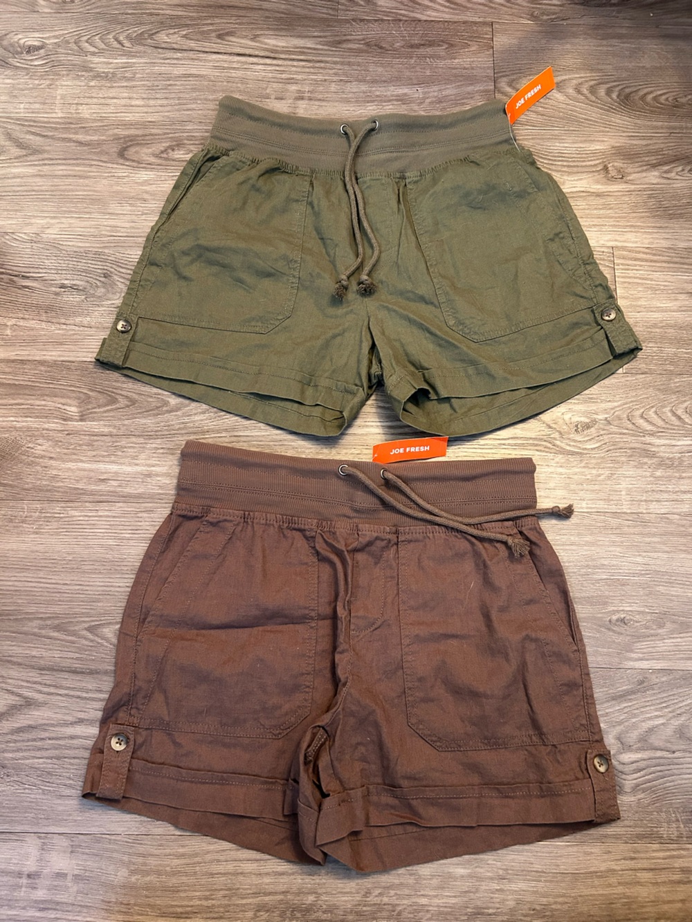 Women’s Joe Fresh Cotton Linen Blend Shorts-Brand New with Tags